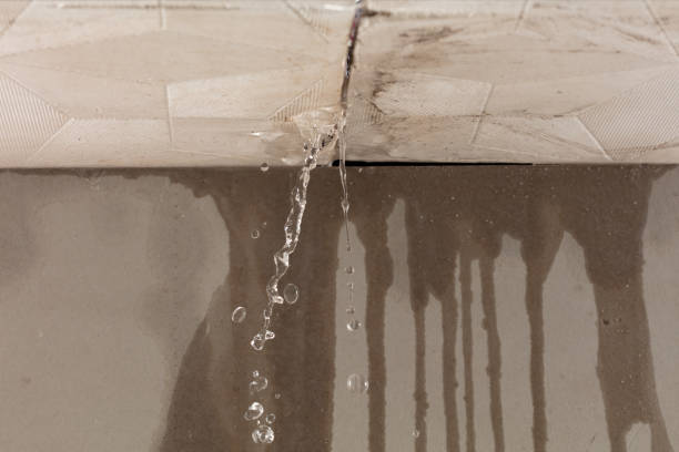 Professional Burst Pipe Cleanup technician working in De Soto, WI
